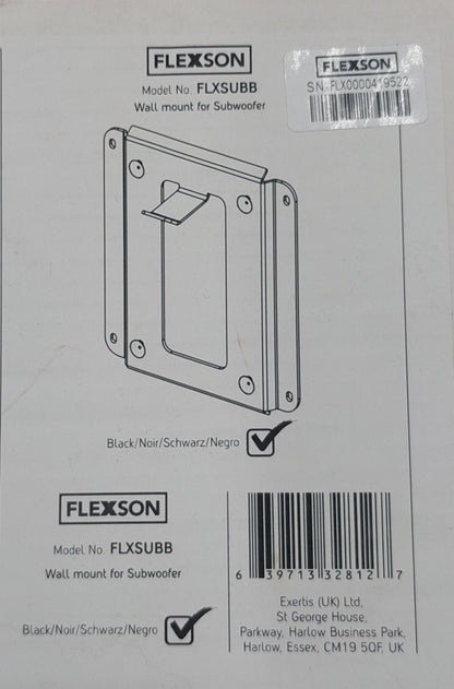 Flexson Sonos Sub Wall Mount - uåpnet