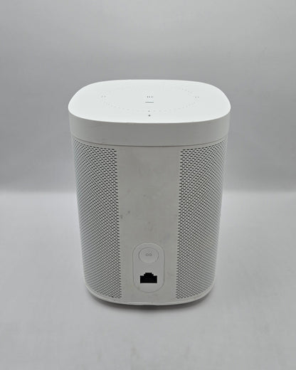 Sonos One Gen 1 – brukt WiFi-høyttaler – en del bruksmerker
