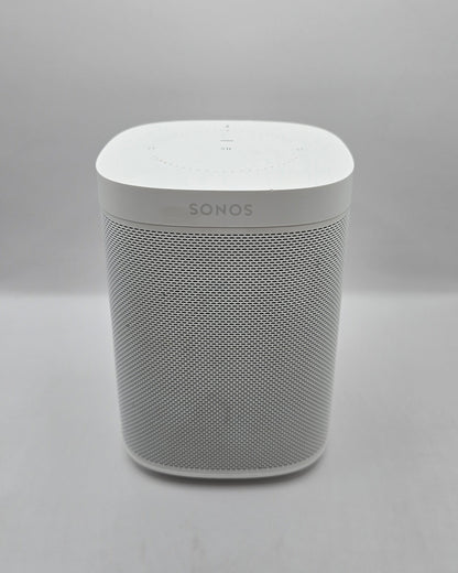 Sonos One Gen 1 – brukt WiFi-høyttaler – en del bruksmerker