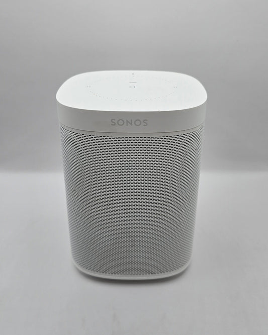 Sonos One Gen 1 – brukt WiFi-høyttaler – en del bruksmerker