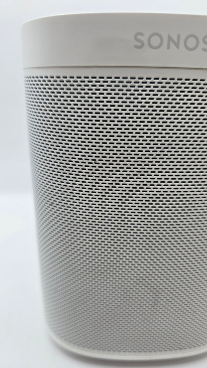 Sonos One Gen 1 – brukt WiFi-høyttaler – en del bruksmerker