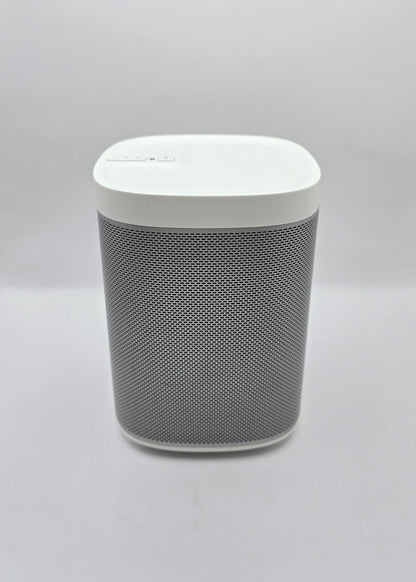 Sonos Play:1 – brukt høyttaler – plassbesparende – noe bruksmerker