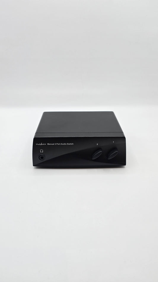 Nedis Manual 2 Port Audio Switch (ASWI2402BK) (0020)