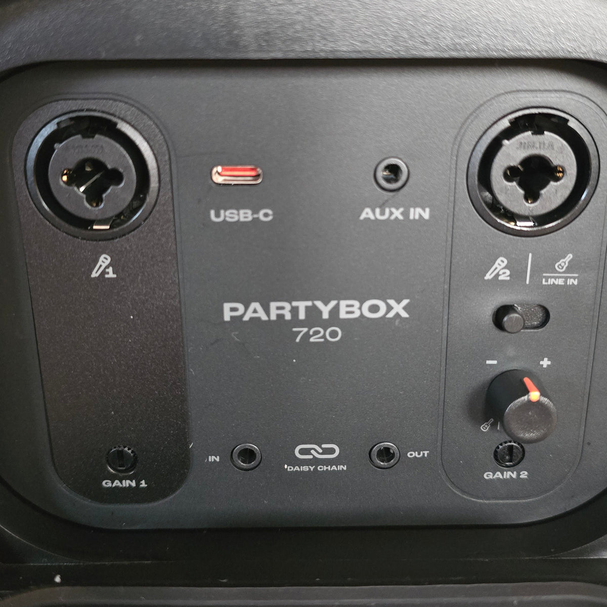 JBL PartyBox 720 – brukt kraftig partyhøyttaler – 800W – Bluetooth – lysshow