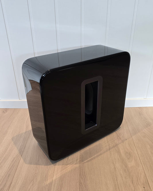 Sonos Sub Gen 3 – brukt subwoofer – dyp bass – trådløs – som ny