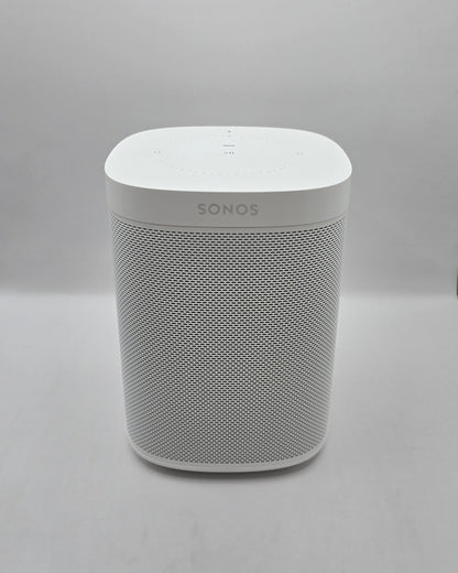 Sonos One Gen 1 – brukt smarthøyttaler – få bruksmerker