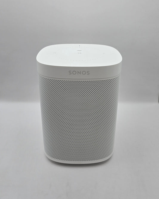 Sonos One Gen 1 – brukt smarthøyttaler – få bruksmerker